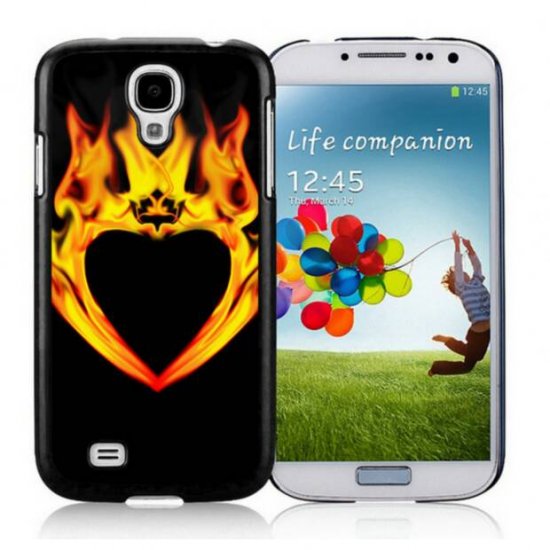 Valentine Fire Heart Samsung Galaxy S4 9500 Cases DDA | Women